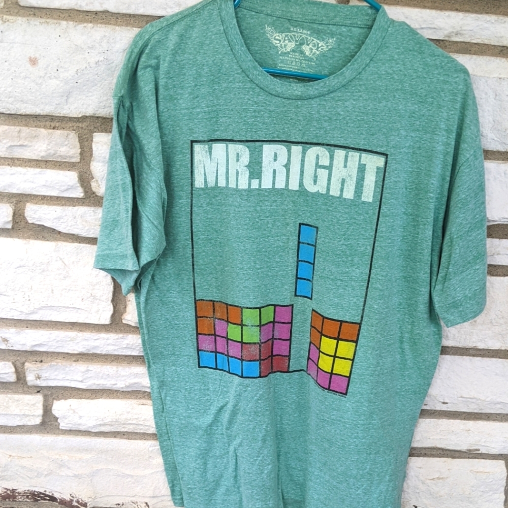 Tetris Mr Right T-Shirt
